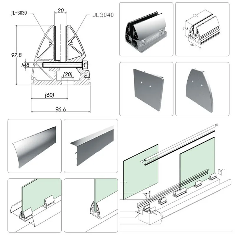 Лестничные ограждения 8049 и 8050 (3)